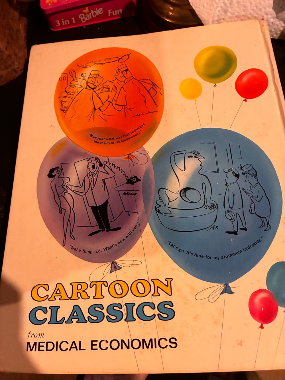 Cartoon Classics from Medical Economics - Multicolor Cover vintage from 1960s